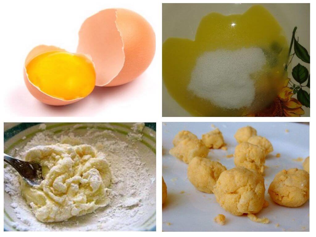Acide borique et jaunes d'œufs